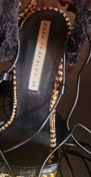 Sandalias Étnicas Zara 39