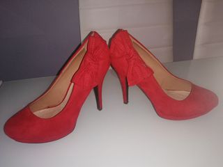 Zapato rojo 36 mujer marca XTi nuevos un solo uso