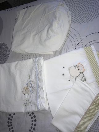 Sábanas minicuna bebé