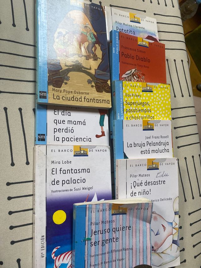 9 LIBROS LECTURA INFANTIL