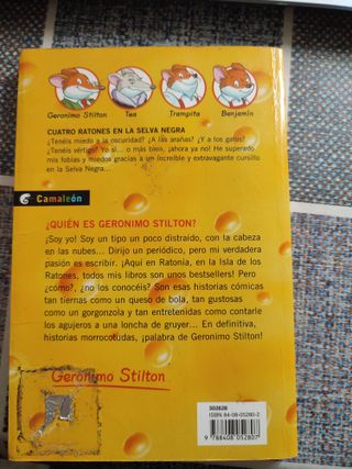 Cuatro ratones en la Selva Negra, Geronimo Stilton