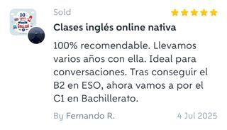 clases INGLES con NATIVA ONLINE