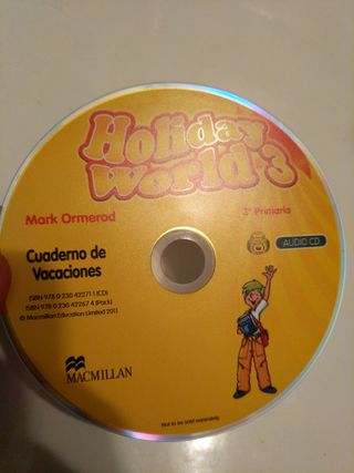 Repaso de inglés 3° primaria vacaciones