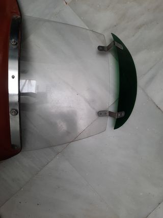 Parabrisas moto antigua