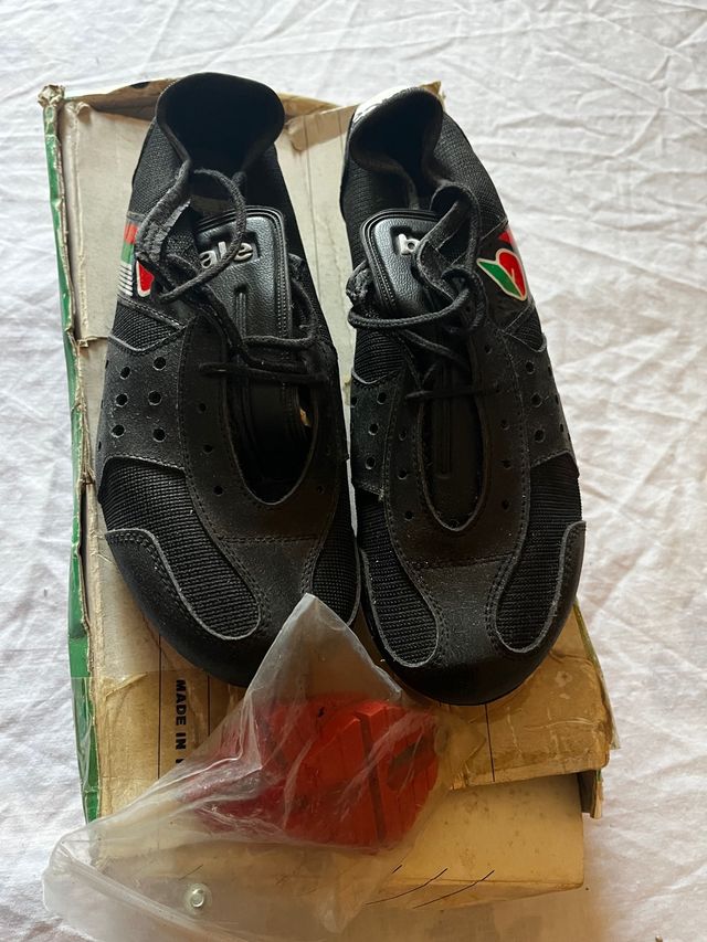 scarpe ciclismo vintage