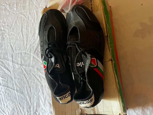 scarpe ciclismo vintage