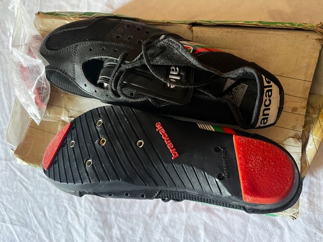 scarpe ciclismo vintage