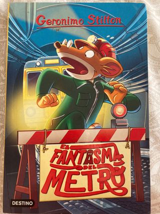 “El Fantasma del terror” Geronimo Stilon Libro