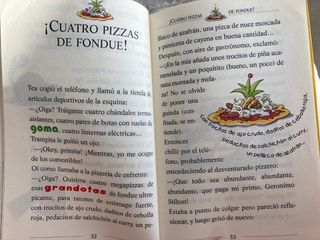 “El Fantasma del terror” Geronimo Stilon Libro