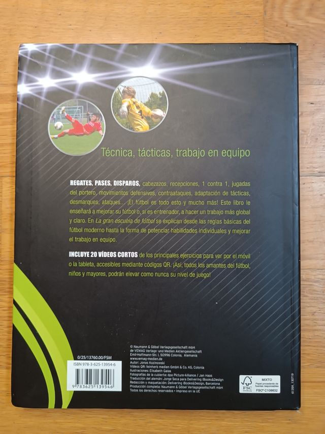 Libro La gran escuela de fútbol
