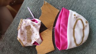 Bellies traje Ángel y demonio reversible