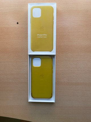 FUNDA IPHONE 11 PRO APPLE ORIGINAL LEATHER CASE