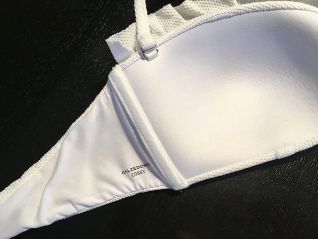 Costume a fascia bianco Calzedonia