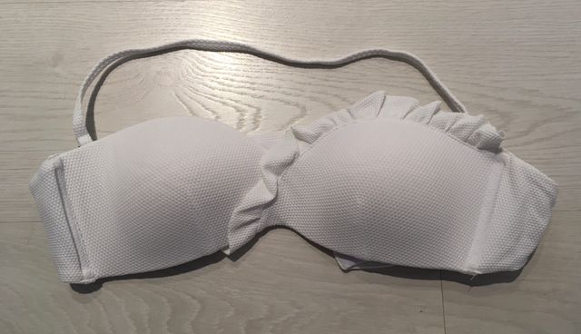 Costume a fascia bianco Calzedonia