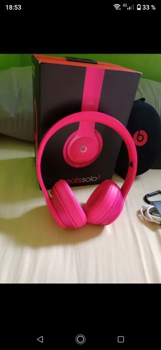 Cascos Beats Solo2 color rosa