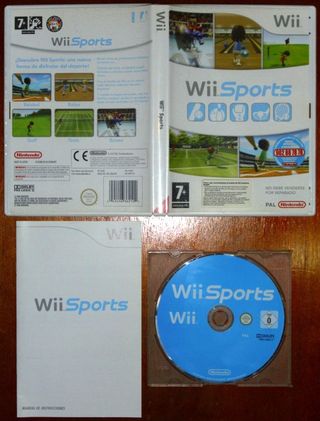 Wii Sports, Nintendo Wii Mini / WiiU, Pal-España