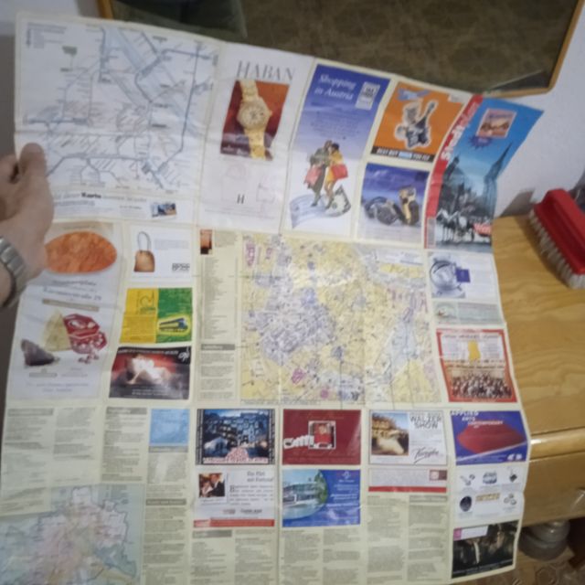 Cartina Vienna Austria