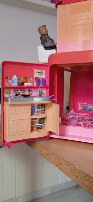 Silla escritorio infantil azul