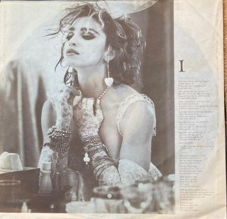 Disco vinilo Madonna