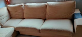 Sofá esquinero chaise longe grande 4 +2 plazas