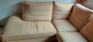 Sofá esquinero chaise longe grande 4 +2 plazas