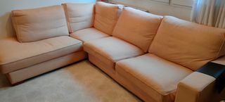 Sofá esquinero chaise longe grande 4 +2 plazas