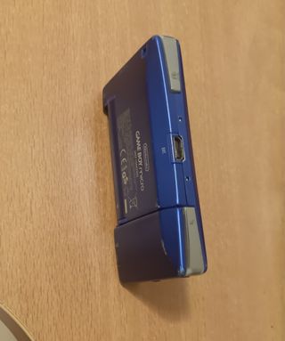 GAMEBOY MICRO + 3 JUEGOS + CARGADOR+ FUNDA