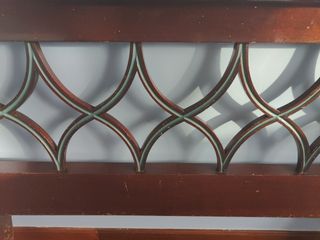 2 Cabeceros cama 80 madera maciza antiguos