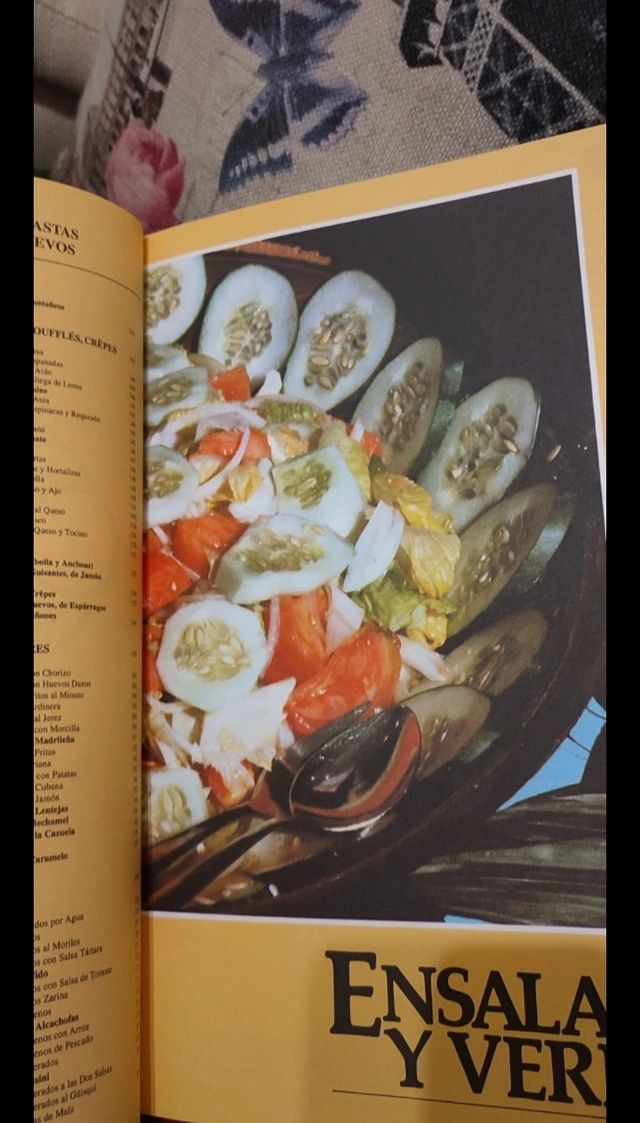 Libros recetas cocina 4 tomos