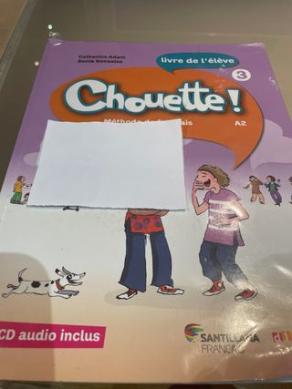 Libro Francés Chouette 3 Santillana 6º