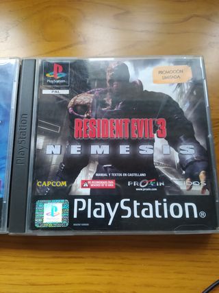 Resident Evil 3 Nemesis ps1 pal esp
