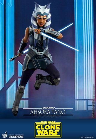 Ahsoka Tano Figura Star Wars Clone Wars Hot Toys