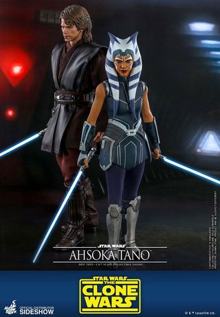 Ahsoka Tano Figura Star Wars Clone Wars Hot Toys