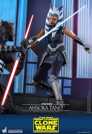 Ahsoka Tano Figura Star Wars Clone Wars Hot Toys
