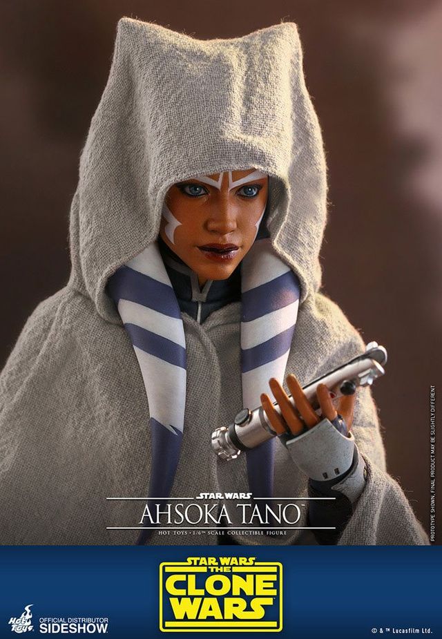 Ahsoka Tano Figura Star Wars Clone Wars Hot Toys