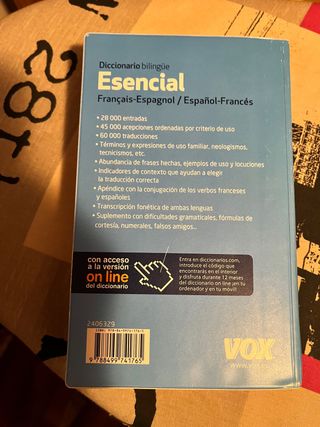 diccionario bilingue español frances