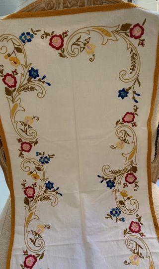 🌸 Lote 3 Caminos de mesa de lino