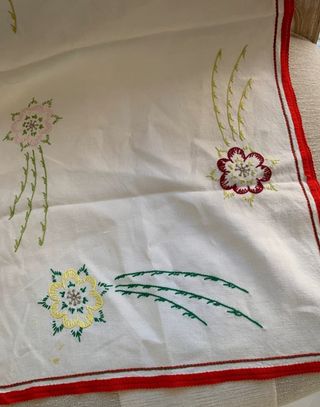 🌸 Lote 3 Caminos de mesa de lino