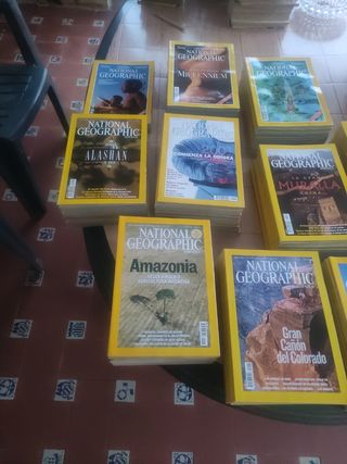 Lote revistas National Geographic 