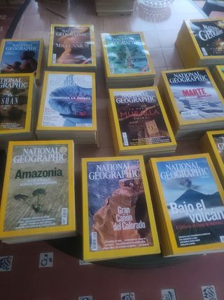 Lote revistas National Geographic 
