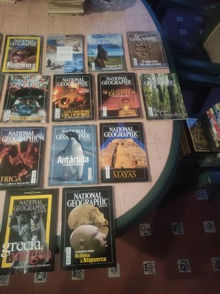 Lote revistas National Geographic 
