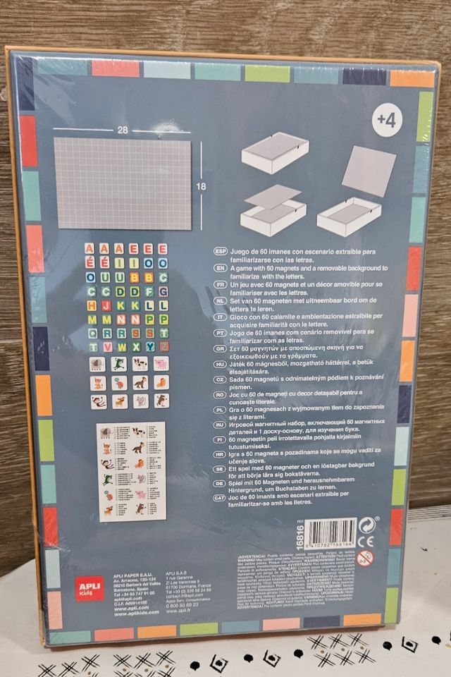 APLI KIDS JUEGO MAGNÉTICO LETRAS