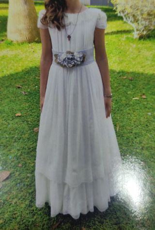 Traje comunión niña talla 12 años
