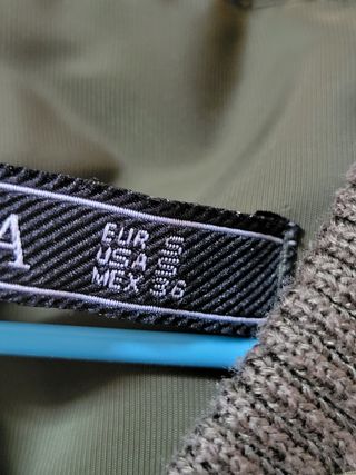 Chaqueta bomber verde