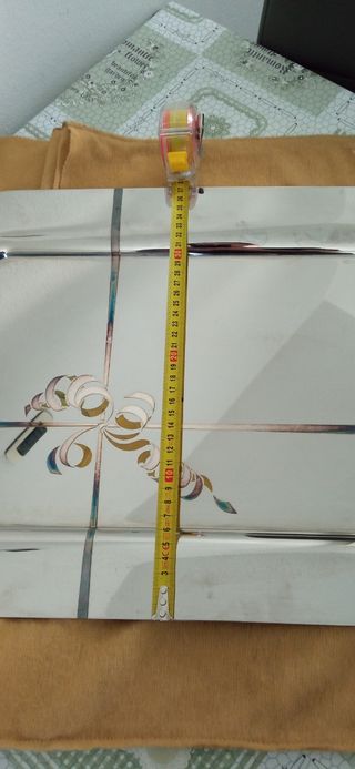 Vassoio in acciaio Sambonet