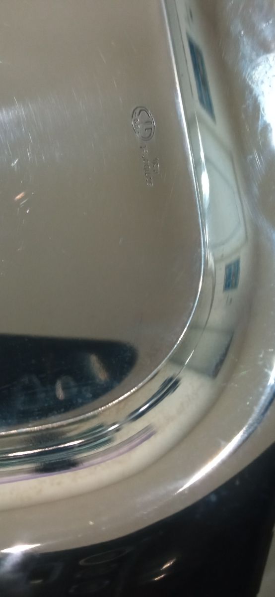 Vassoio in acciaio Sambonet