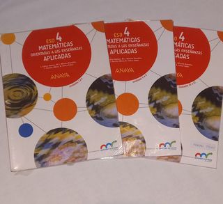 Libros matemáticas 4 ESO