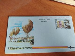 LOTE 7 AEROGRAMAS ANTIGUOS