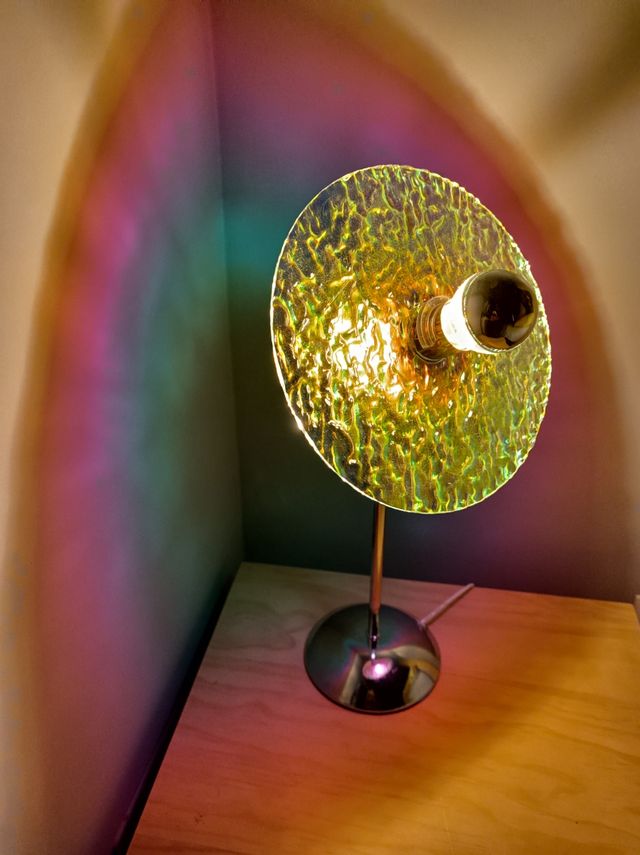 Lámpara dormitorio multicolor