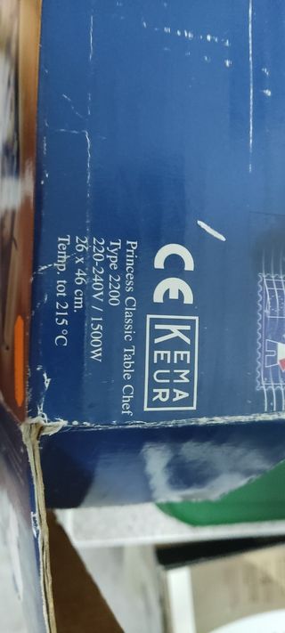 Plancha cocina princess